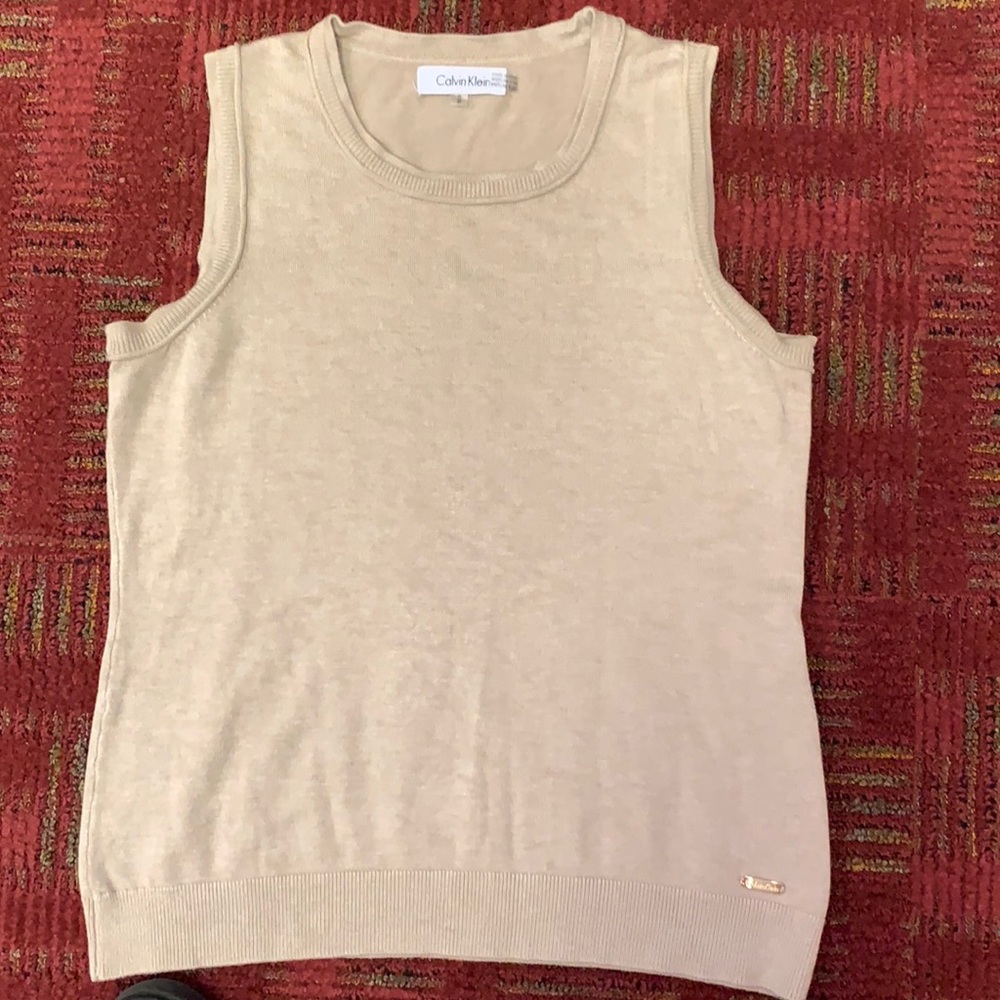 Calvin Klein sleeveless sweater/vest